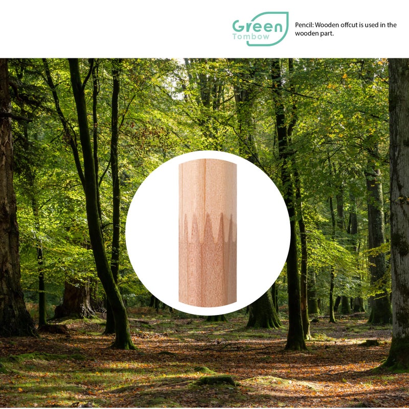 Tombow Pencil Pencil Tree Story HB 1 Dozen LA-KEAHB - Image 2